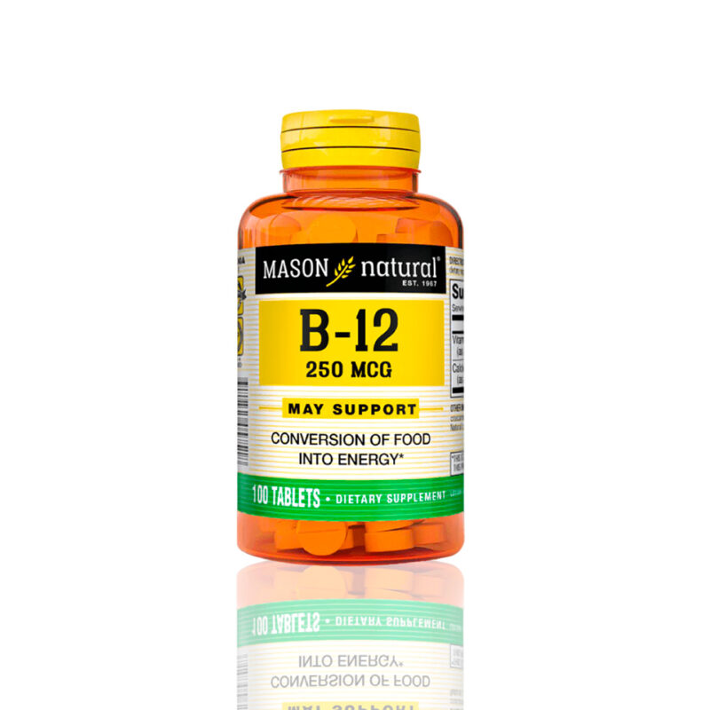 Vitamina Mason  B-12 250 Mcg (100 Tab)
