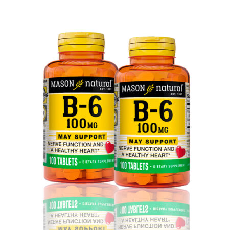 Vitamina B6 100 Mg (100 Tab) Pack X2