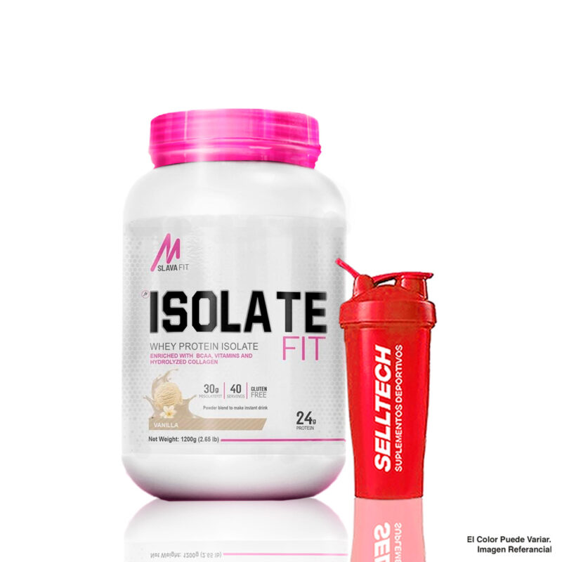 Proteína Mslava Fit Isolate 2.65lb Vainilla