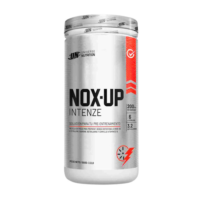 Pre Entreno Universe Nutrition Nox-Up Intenze 1kg Citrus punch+Toalla - Imagen 2