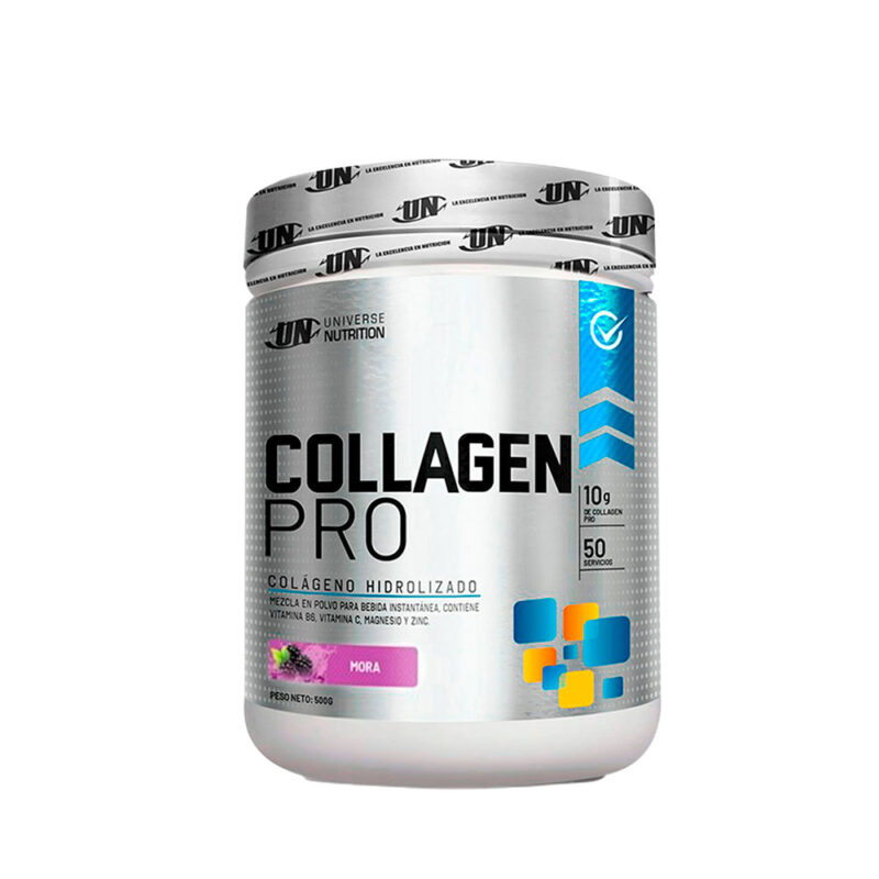 Colágeno Universe Nutrition Collagen Pro 500gr Mora+Toalla - Imagen 2