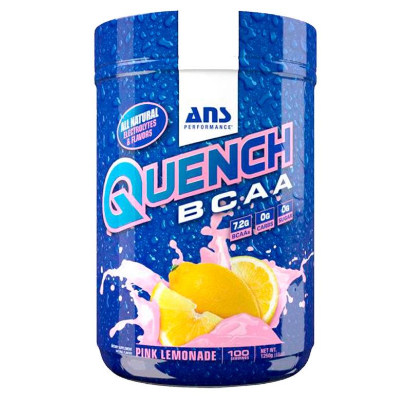 Aminoácidos Ans Quench Bcaa 100 Serv Pink Lemonade - Imagen 2