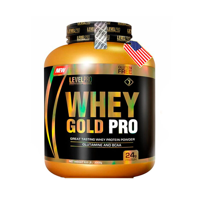 Whey Gold Pro 6.6lbs Vanilla +Creatina Dragon Pharma 300gr - Imagen 2