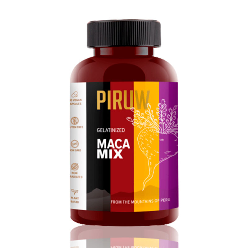 Maca Mix Piruw 100 Cápsulas