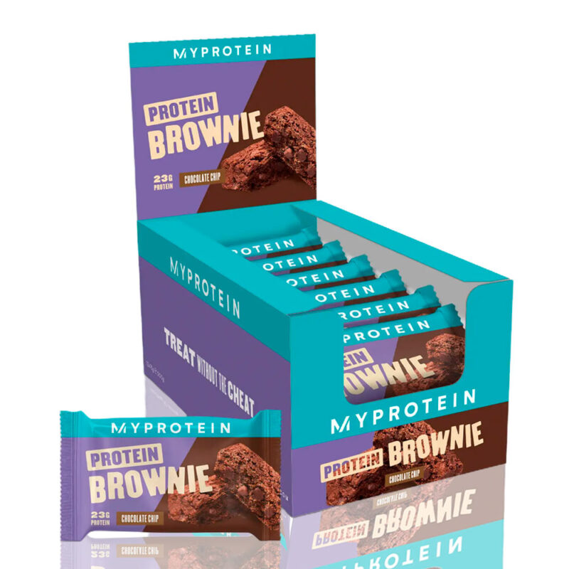 Barras de Proteína Myprotein Protein Brownie Caja 12 Unid