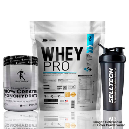 Whey Pro 3kg Cookies And Cream+Creatina Kevin Levrone 500gr+Shaker