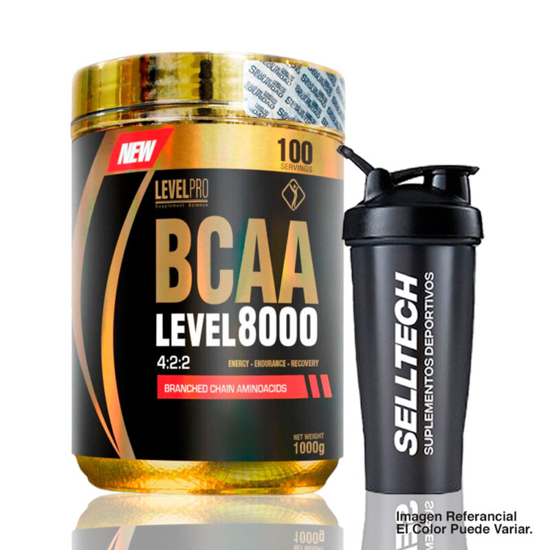 Level Pro Bcaa Level 8000 1000Gr Blueberry