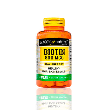 Vitamina Mason Biotin 800 Mcg (60 Tab)