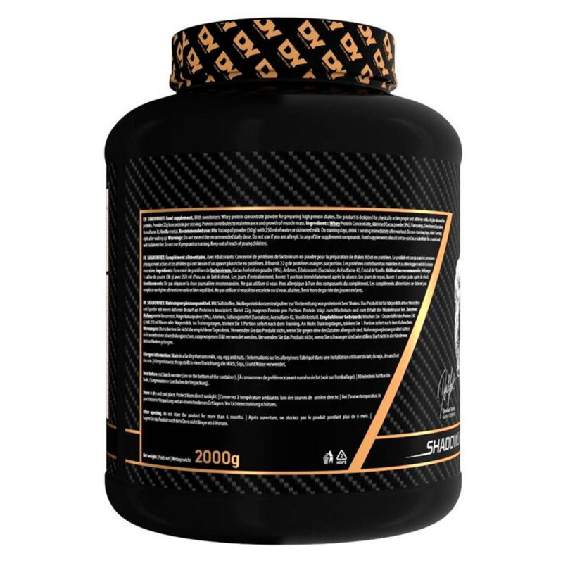 Proteína Dorian Yates Shadow Whey 2kg Vainilla - Imagen 4