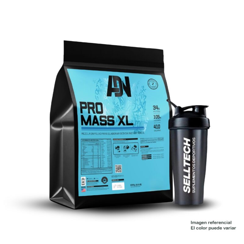 Proteína Adn Pro Mass XL 3kg Chocolate