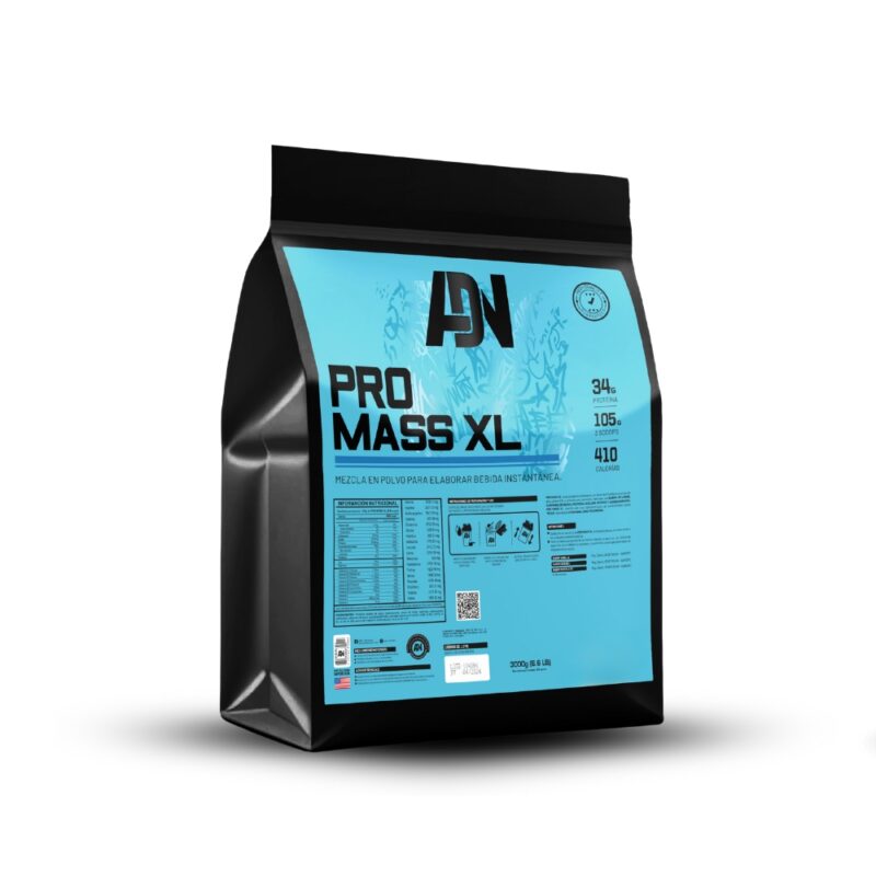 Proteína Adn Pro Mass XL 3kg Chocolate - Imagen 3