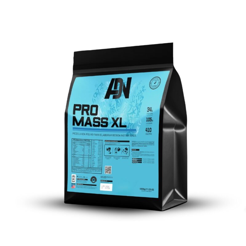 Proteína Adn Pro Mass XL 5kg Chocolate - Imagen 3