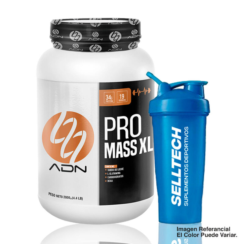Proteína Adn Pro Mass XL 2kg Vainilla