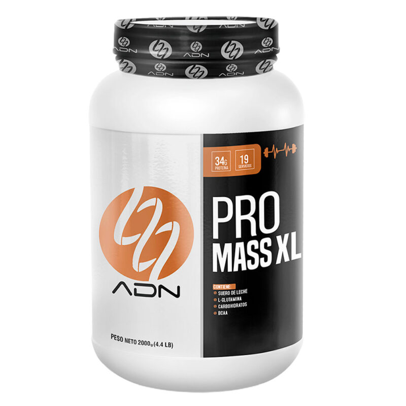 Proteína Adn Pro Mass XL 2kg Vainilla - Imagen 2