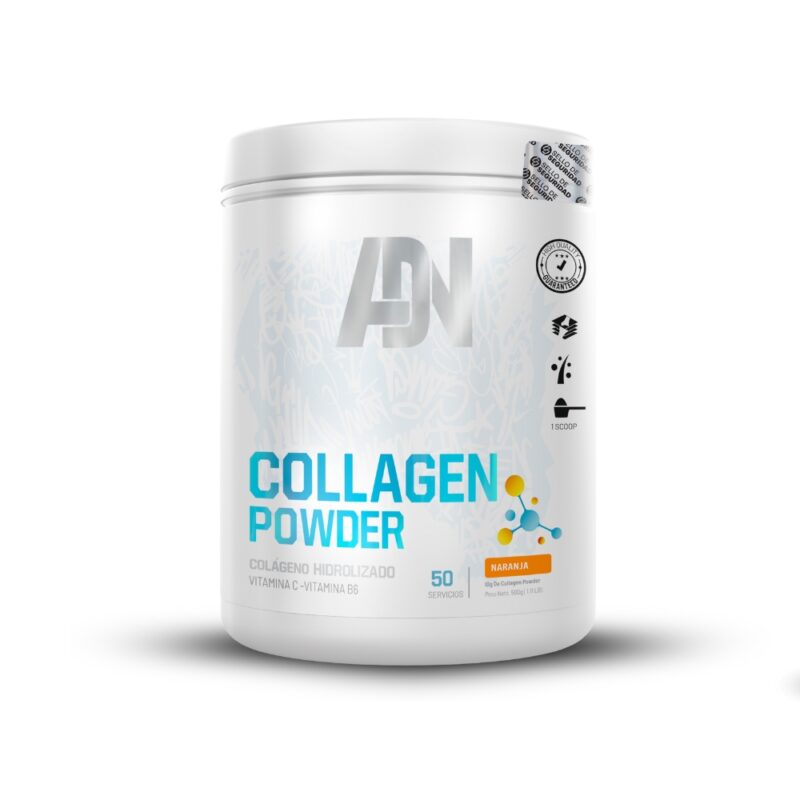 Colágeno Adn Collagen Powder 500gr Naranja - Imagen 3