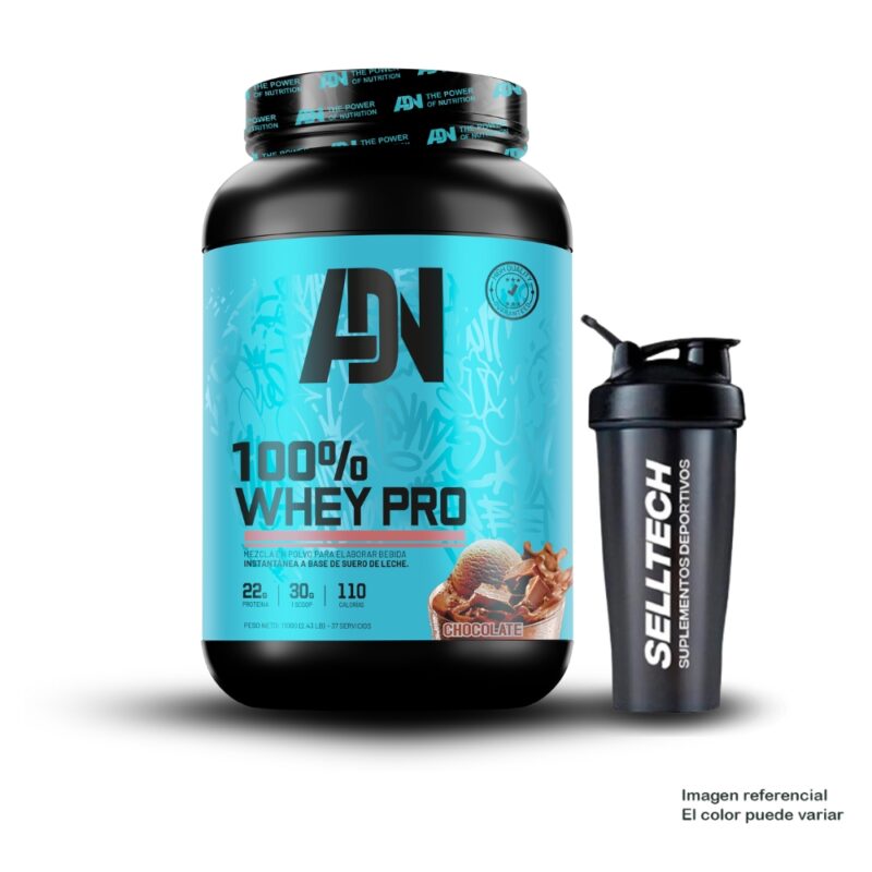 Proteína Adn 100% Whey Pro 1.1kg Chocolate