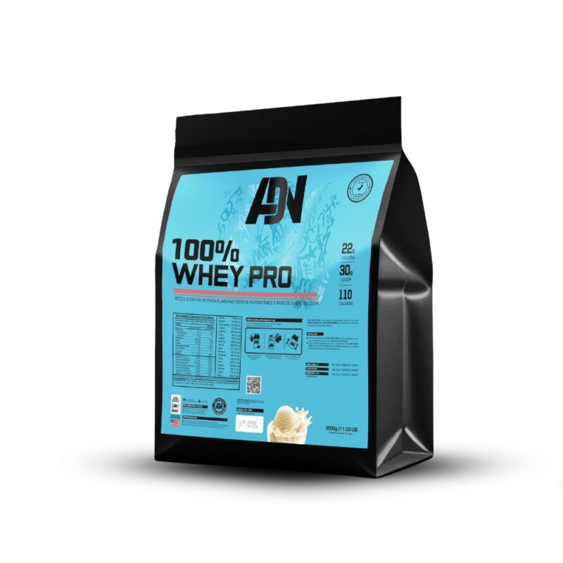 Proteína Adn 100% Whey Pro 3kg Vainilla - Imagen 2