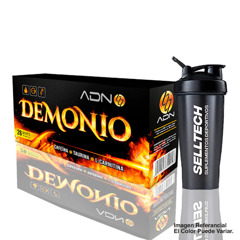 Quemador de Grasa Adn Demonio Caja x 28 Maracuya