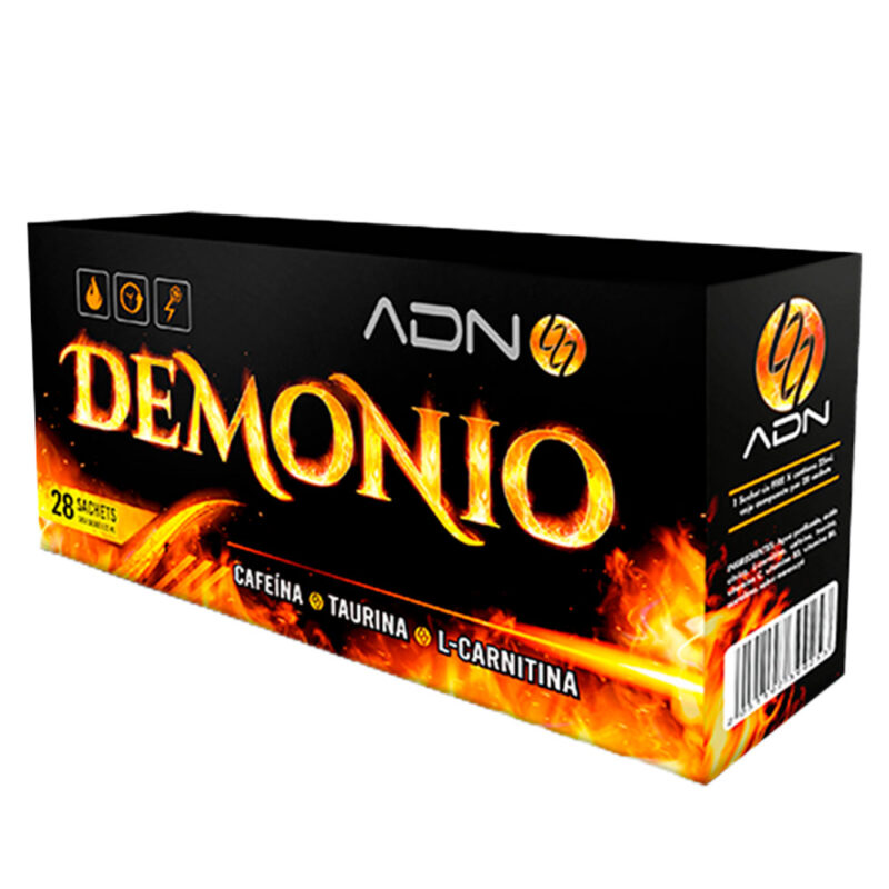 Quemador de Grasa Adn Demonio Caja x 28 Maracuya - Imagen 2