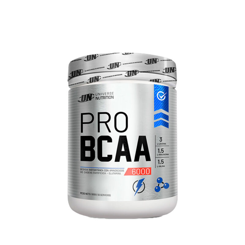 Aminoácido Universe Nutrition Pro Bcaa 6000 500gr Fruit Punch+Toalla - Imagen 2