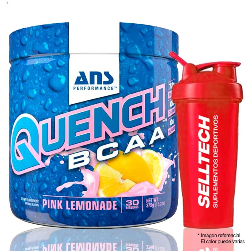 Aminoácidos Ans Quench Bcaa 30 Serv Pink Lemonade