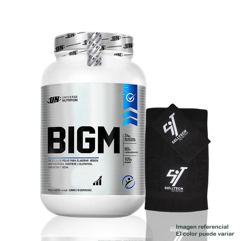 Ganador De Peso Universe Nutrition Bigm 2kg Vainilla+Toalla