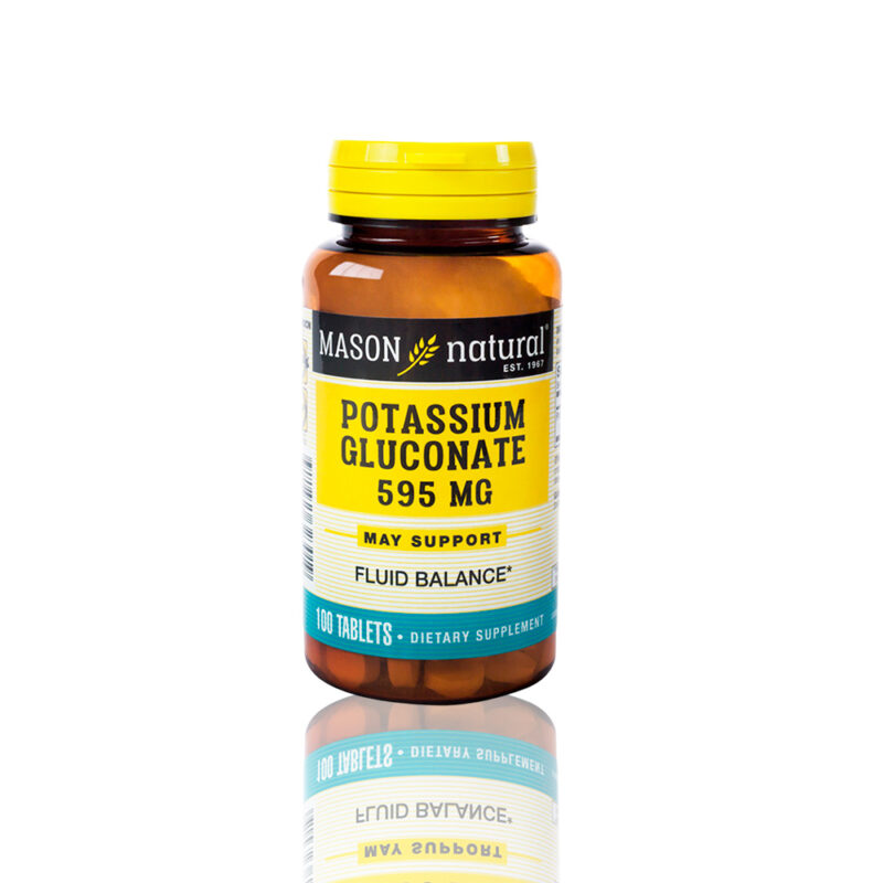 Vitamina Mason Potassium Gluconate 595 Mg (100 Tab)