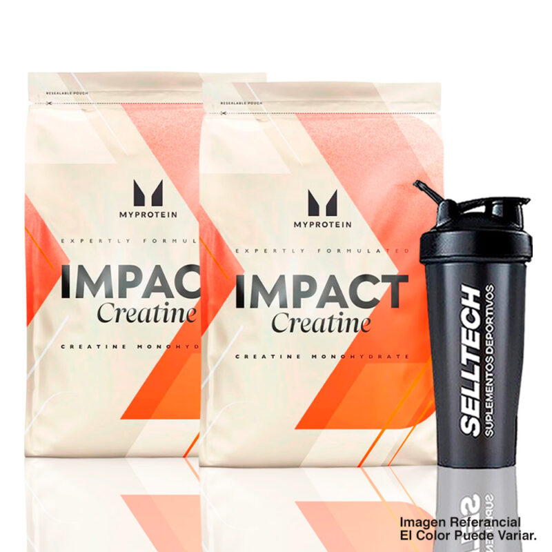 Creatina Monohidratada Myprotein 500 gr x 2