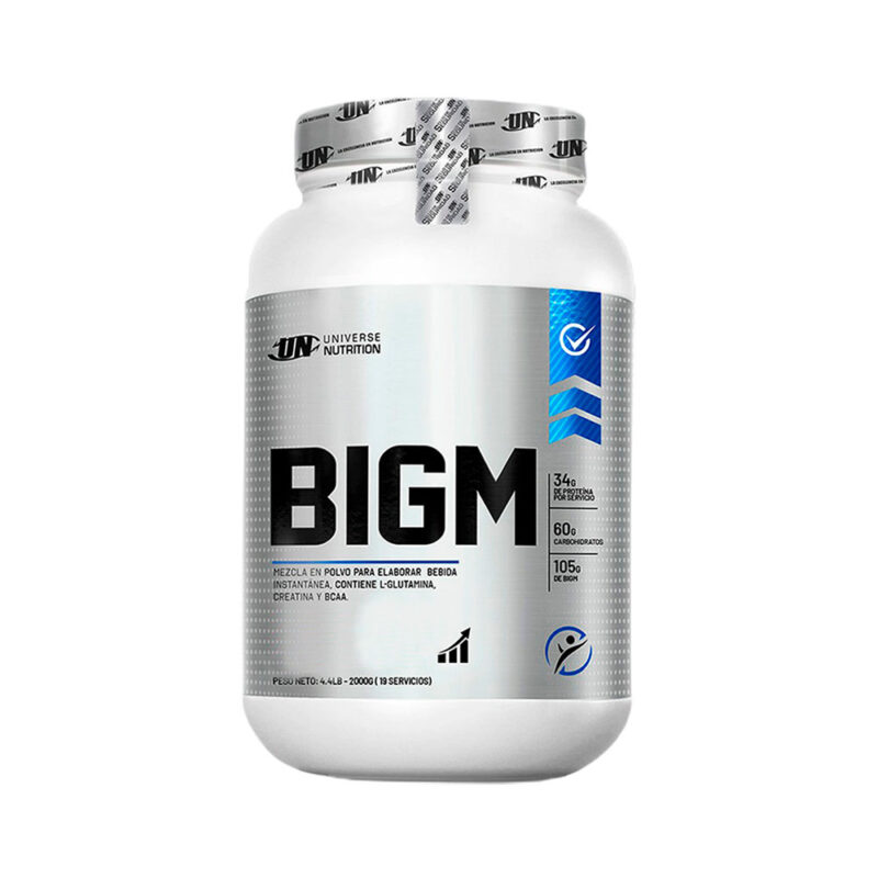 Ganador De Peso Universe Nutrition Bigm 2kg Cookies & Cream+Toalla - Imagen 2
