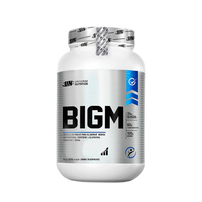 Ganador De Peso Universe Nutrition Bigm 2kg Vainilla+Toalla - Imagen 2