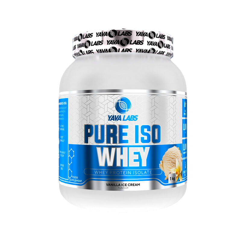 Proteína Yava Labs Iso Whey 1kg Vainilla+Shaker - Imagen 2