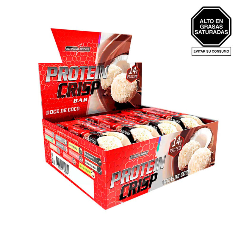 Barra Proteíca Protein Crisp Bar Dulce De Coco