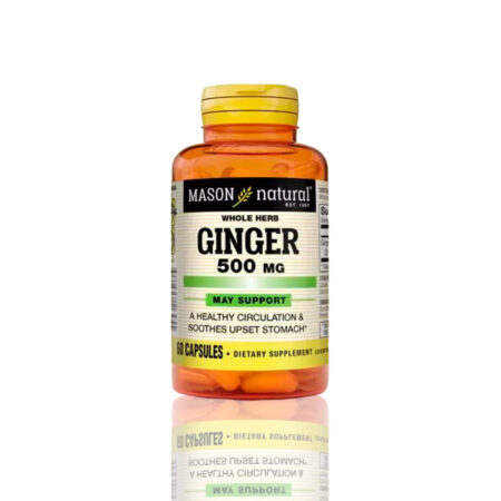 Vitamina Mason Ginger 500 Mg (60 Cap)