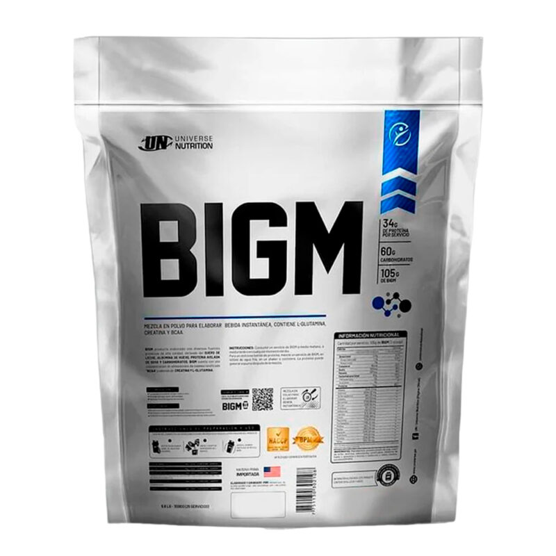Bigm 3Kg Cookies And Cream + Creatina Myprotein 250Gr + Shaker - Imagen 2