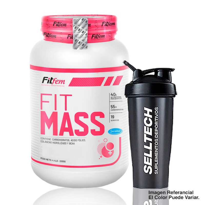 Proteína Fitfem Fit Mass 2kg Vainilla