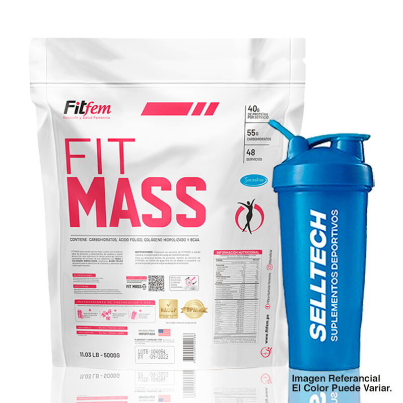 Proteína Fitfem Fit Mass 5kg Chocolate