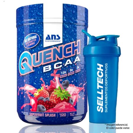 Aminoácidos Ans Quench Bcaa 100 Servicios Superfruit
