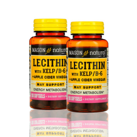 Lecithin With B6 Plus Apple Cider Vinegar100 Softg PackX2