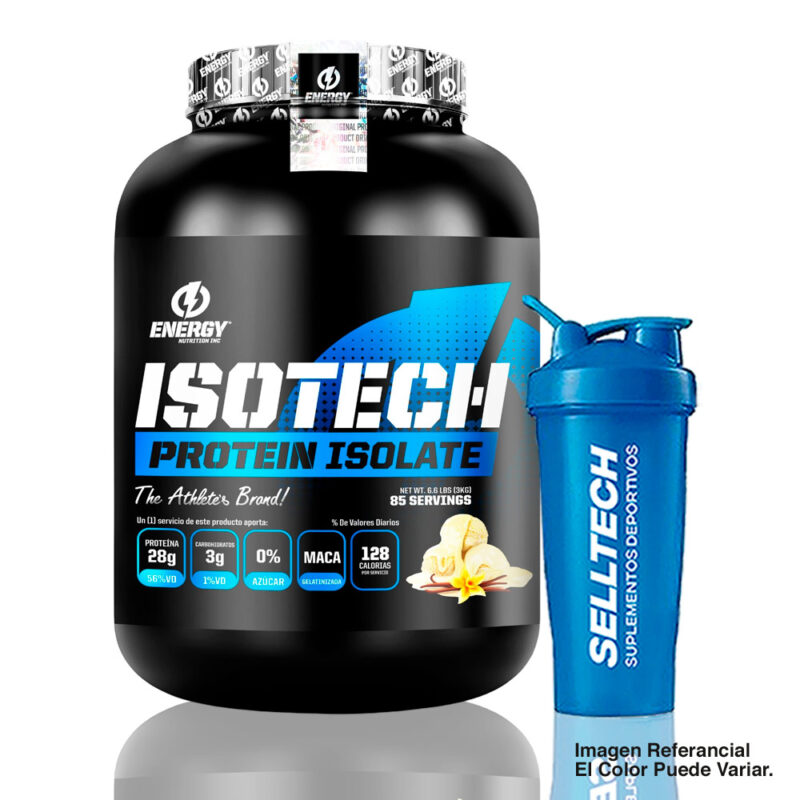 Proteína Energy Nutrition Isotech 3kg Vainilla