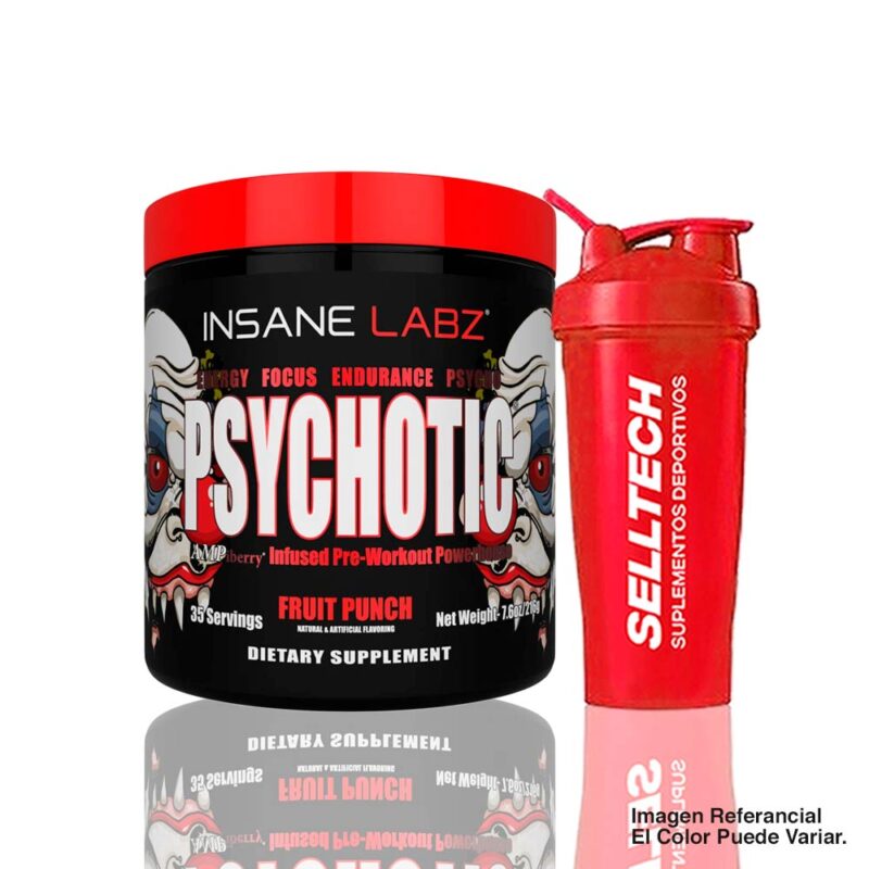 Pre Entreno Psychotic 35 serv Fruit Punch