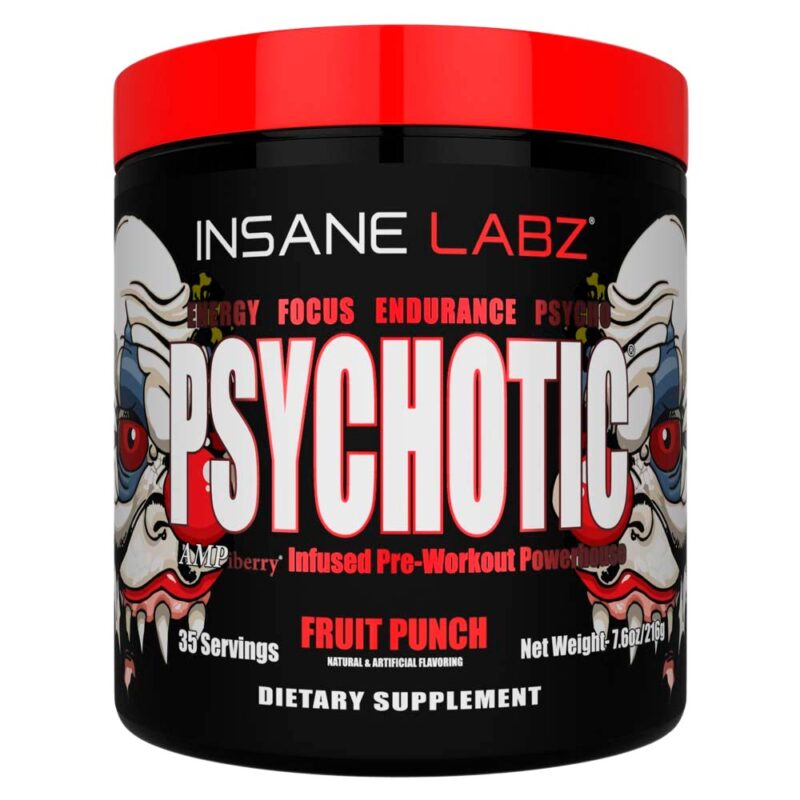 Pre Entreno Psychotic 35 serv Fruit Punch - Imagen 2