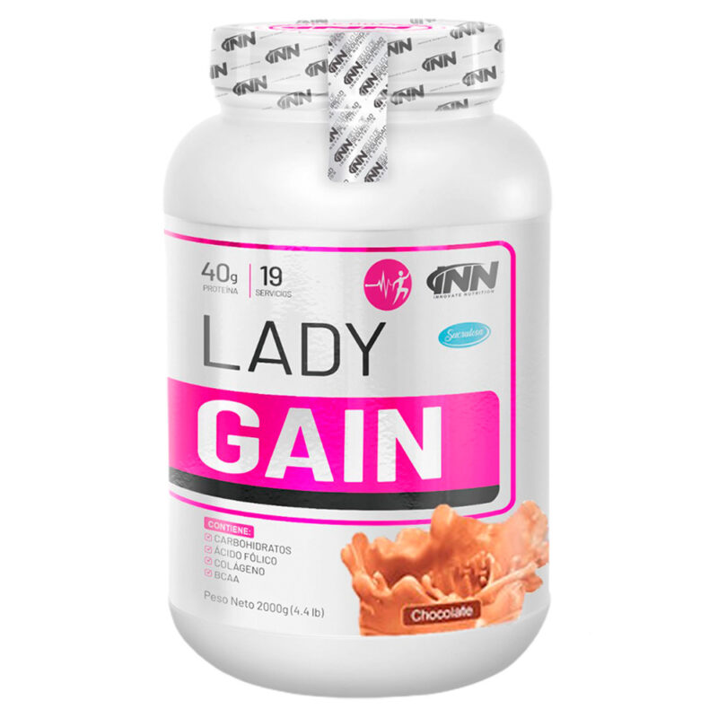 Proteína INN Lady Gain 2kg Chocolate - Imagen 2