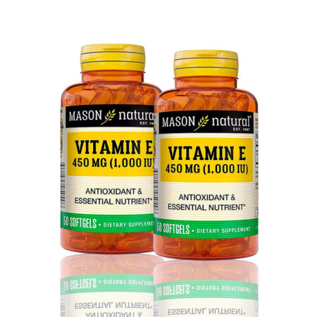 Vitamina E 1000 Iu (450 Mg) (50 Softg) Pack X2