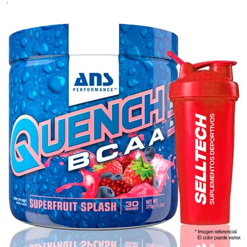 Aminoácidos Ans Quench Bcaa 30 Servicios Superfruit