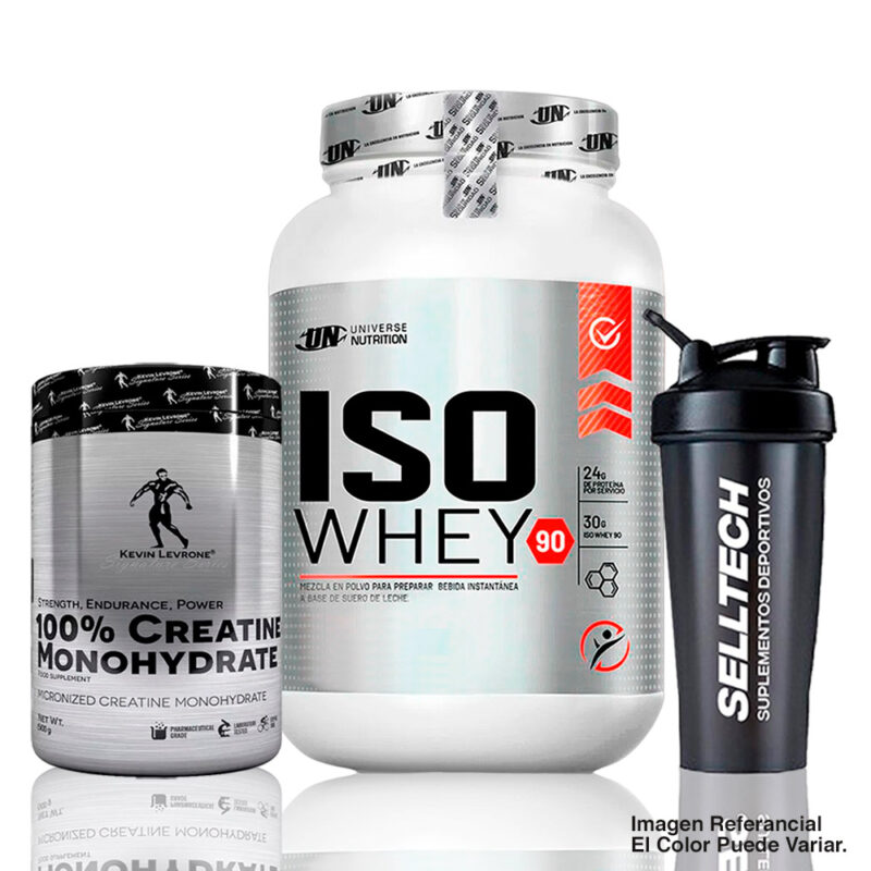 Iso Whey 90 1.1kg Cookies+Creatina Kevin Levrone 500gr