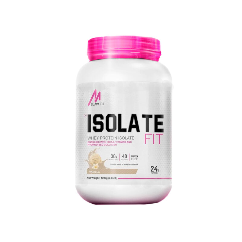 Proteína Mslava Fit Isolate 2.65lb Vainilla - Imagen 2