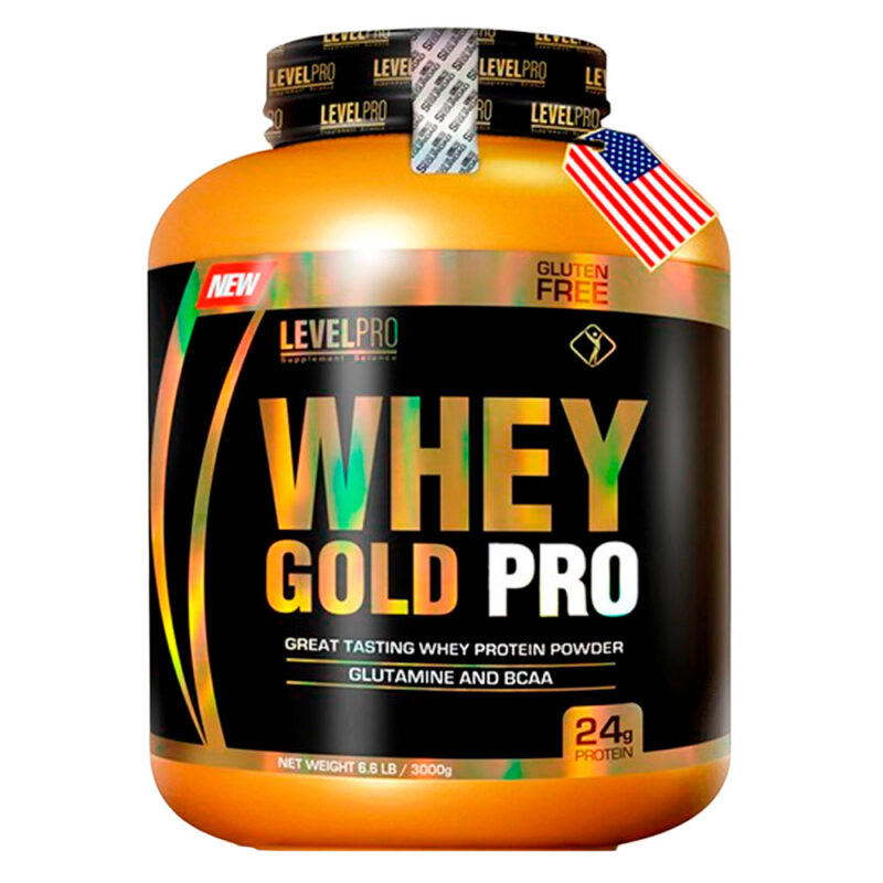 Whey Gold Pro 6.6lb  Chocolate+Creatina Kevin Levrone 500gr - Imagen 2