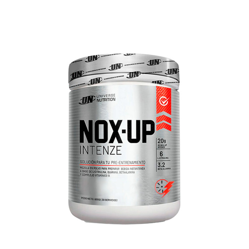 Pre - Entreno Universe Nutrition Nox-Up Intenze 600gr Fruit Punch+Toalla - Imagen 2