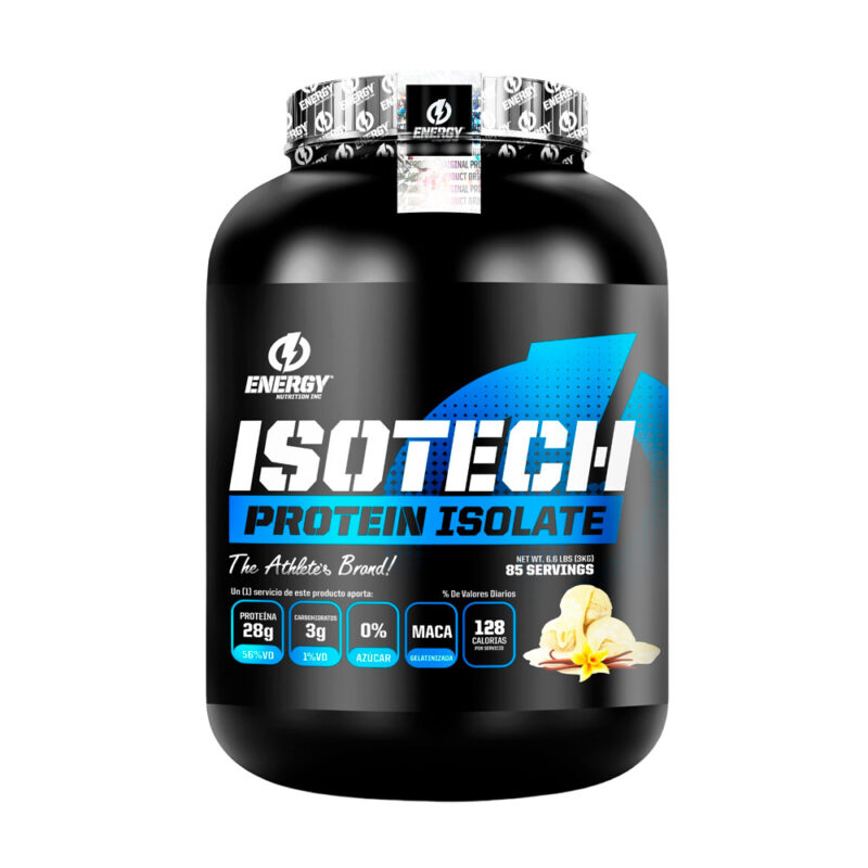 Proteína Energy Nutrition Isotech 3kg Vainilla - Imagen 2