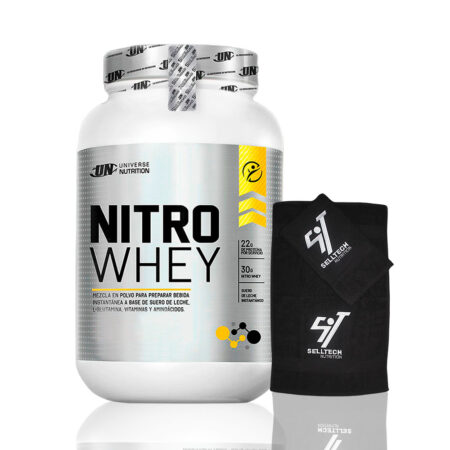 Proteína Universe Nutrition Nitro Whey 1.1kg Vainilla+Toalla